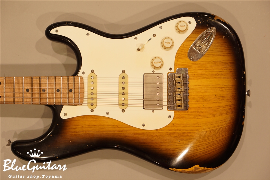 Xotic XSC-2 - 2 Tone Sunburst / Medium Aged #169 | Blue