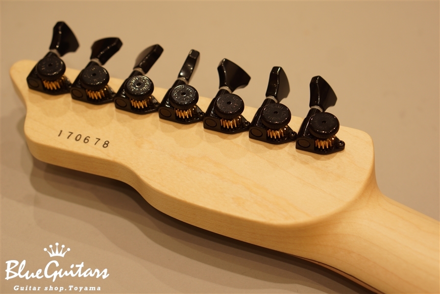 ほぼ未使用SAITO GUITARS 7弦マルチスケール　付属品完備 Saito S-724MS Phase2 Multiscale 7 String in Shingetsu 232295