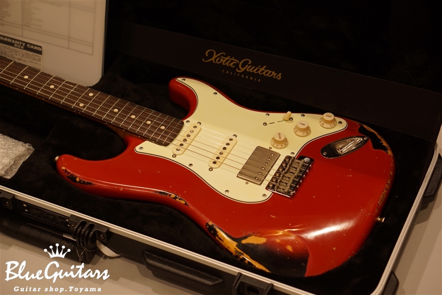 Xotic XSC-2 - Dakota Red Over 3TB Heavy Aged / Alder RM-IR #225