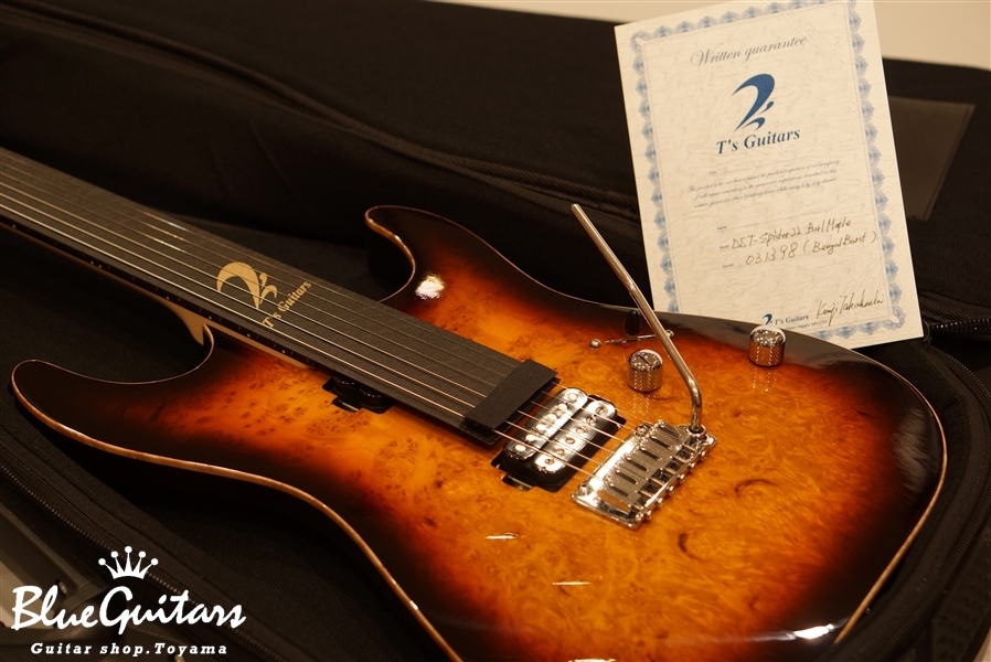 DST-Spider22/Burl Maple w/Buzz Feiten Tuning System - Bengal Burst