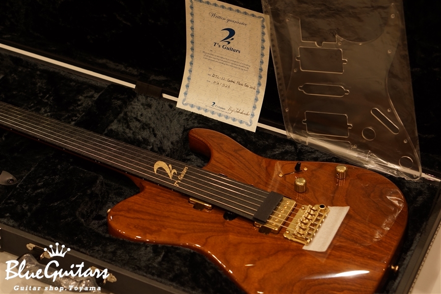 T's Guitars DTL-Exotic 22 Walnut Top | Blue Guitars Online Store