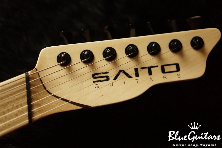 SAITO GUITARS S-724 MS Ash/M - Naked | Blue Guitars Online Store