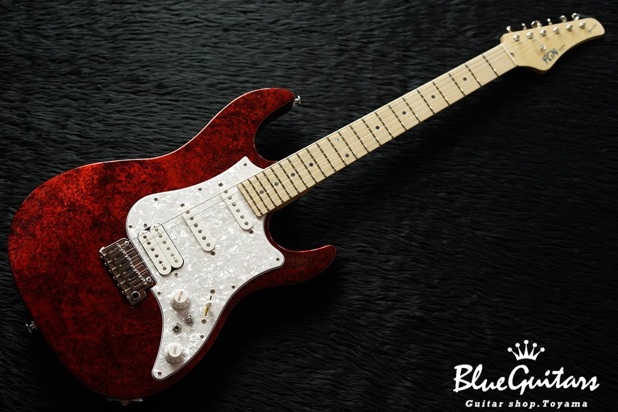 FUJIGEN Expert ODYSSEY EOS-ASH-M-SP1 - Frozen Red | Blue Guitars 