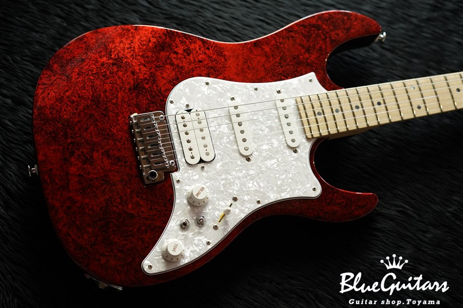 FUJIGEN Expert ODYSSEY EOS-ASH-M-SP1 - Frozen Red | Blue Guitars 