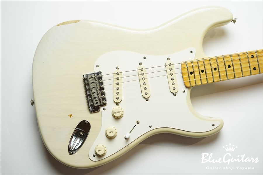 Fender American Vintage '57 Stratocaster - White Blonde | Blue 