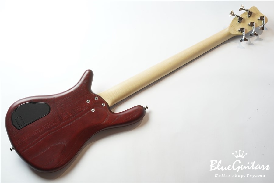 Warwick GPS Streamer CV 5 - Burgundy Red Transparent Satin | Blue Guitars  Online Store