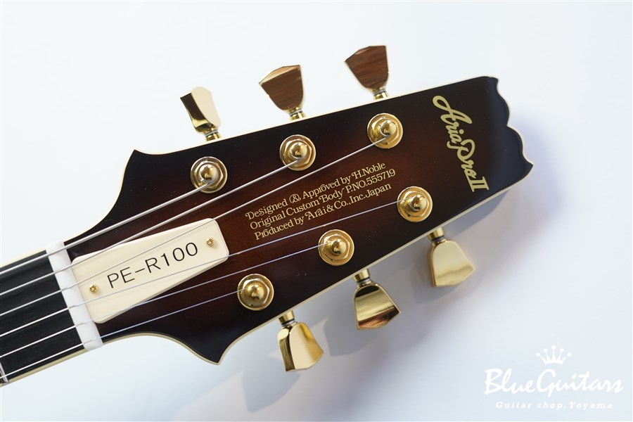 Aria Pro II PE-R100 - Smoky Amber | Blue Guitars Online Store