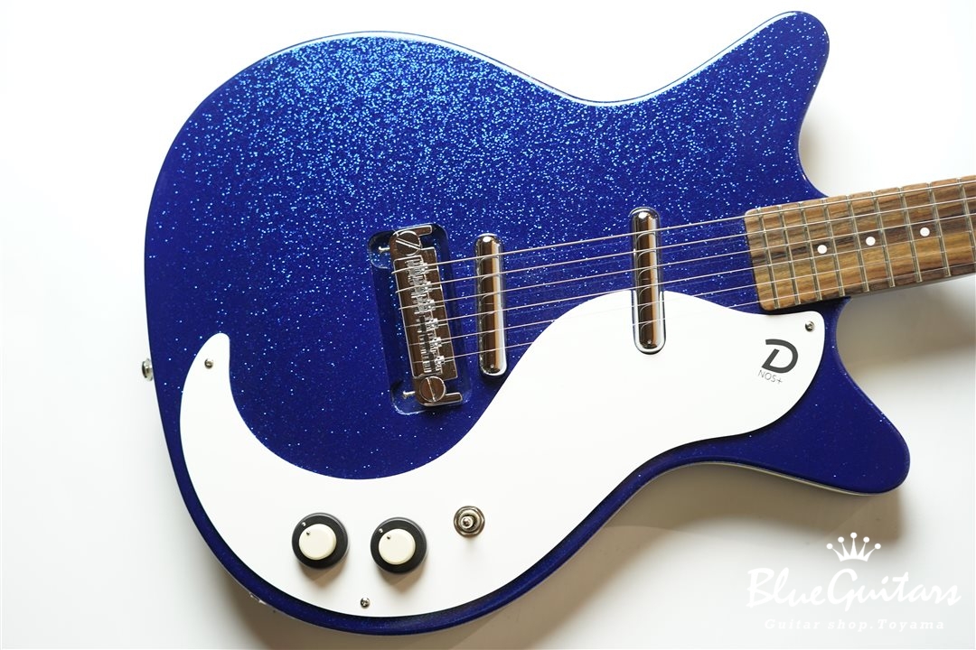 Danelectro 59 M NOS+ METAL FLAKE - Blue | Blue Guitars Online Store