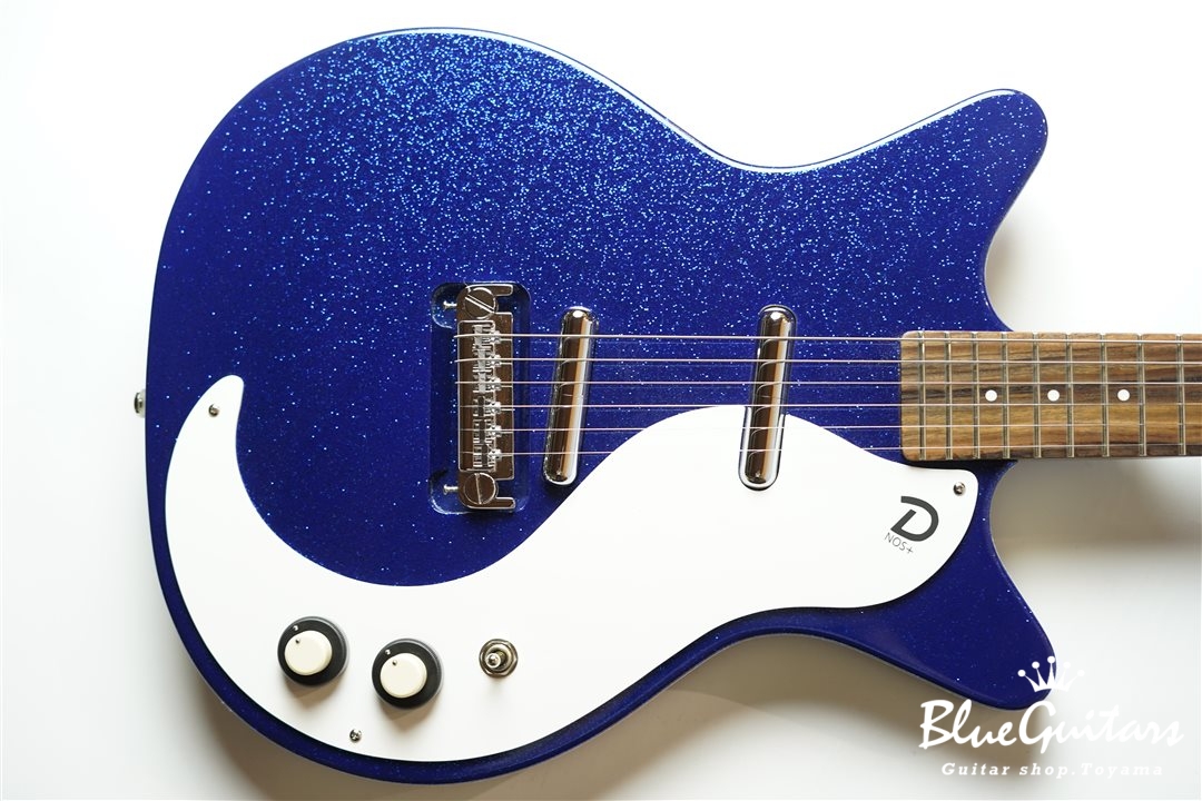 Danelectro 59 M NOS+ METAL FLAKE - Blue | Blue Guitars Online Store