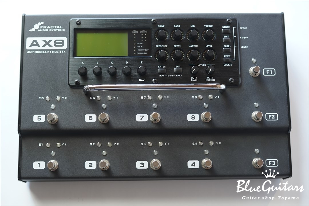FRACTAL AUDIO SYSTEMS AX8 | Blue Guitars Online Store