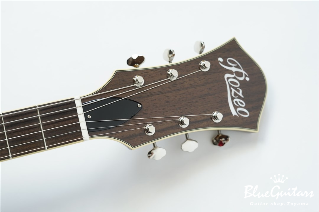 Rozeo Ladybug-CB CM HB/SS #385 - Vintage Amber | Blue Guitars 