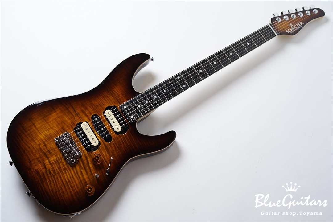 SCHECTER NV-3-24-AL-VTR - Bengal Burst #S2006143 | Blue Guitars