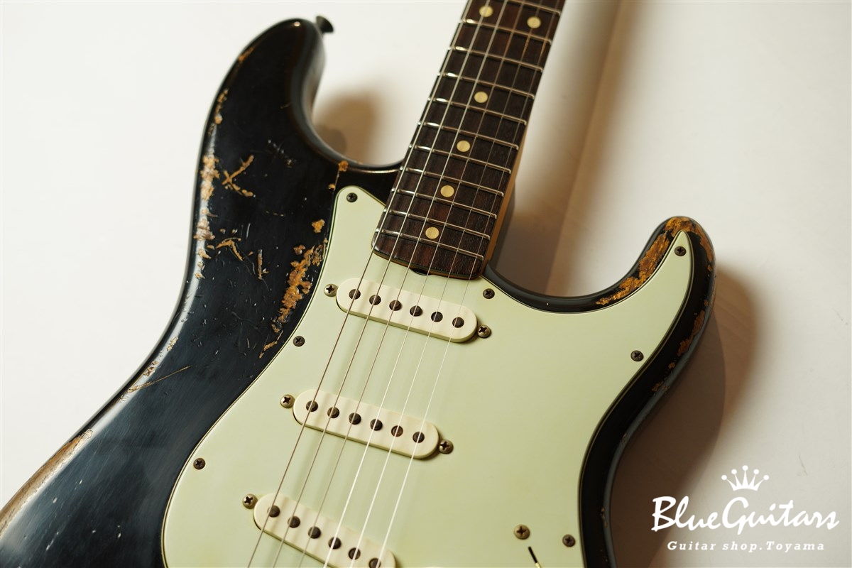 Fender Custom Shop 1962 Stratocaster Heavy Relic - Black | Blue 