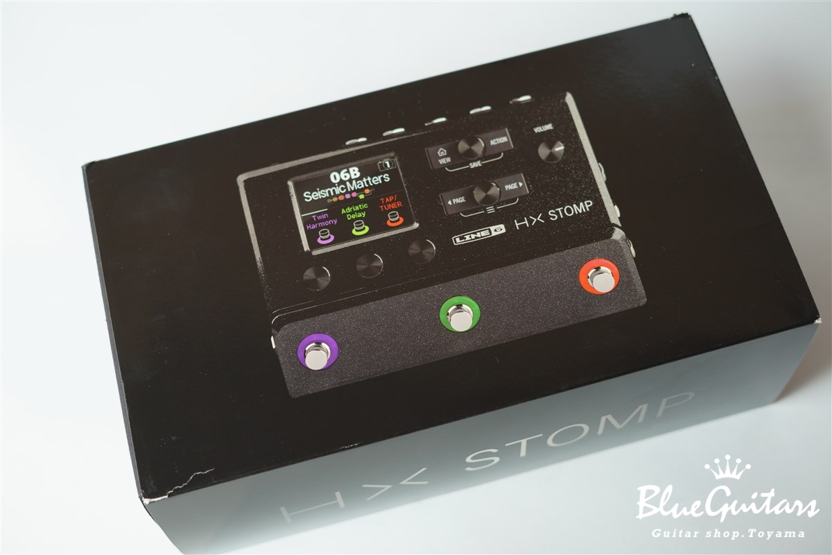ギター Line6 HX Stomp BLUE ED Line 6 HX Stomp Limited-Edition Multi-Effects Pedal