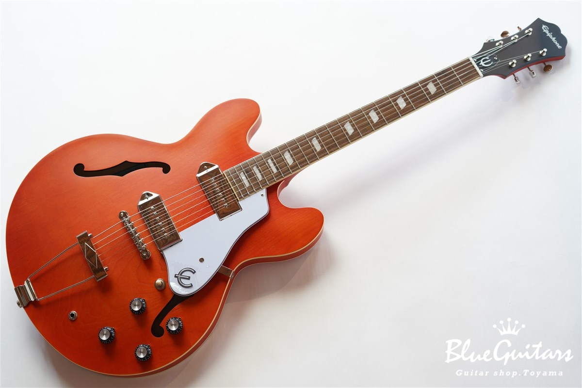 Epiphone Casino Worn - Worn Sunrise Orange | Blue Guitars Online Store