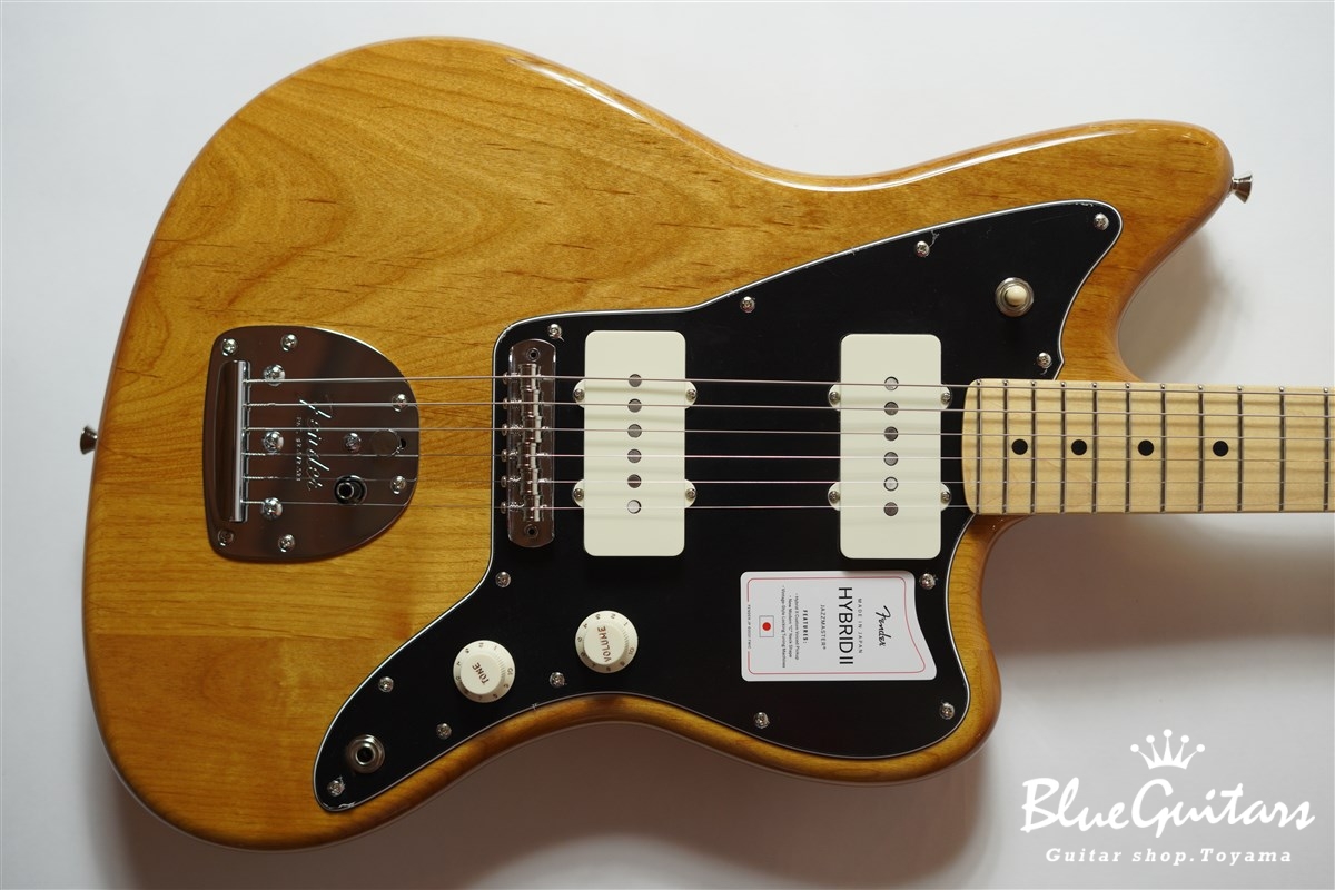 Fender Made in Japan Hybrid II Jazzmaster - Vintage Natural | Blue