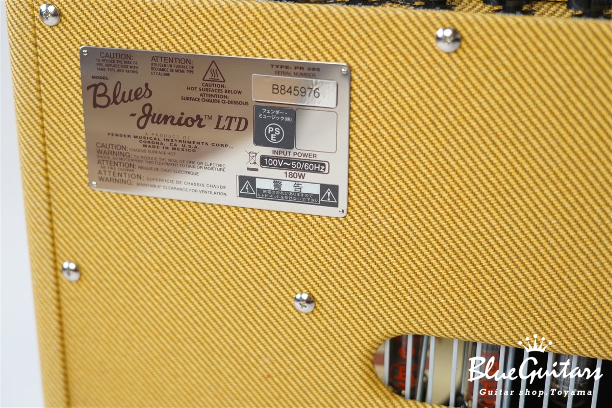 Fender Blues Junior Lacquered Tweed | Blue Guitars Online Store