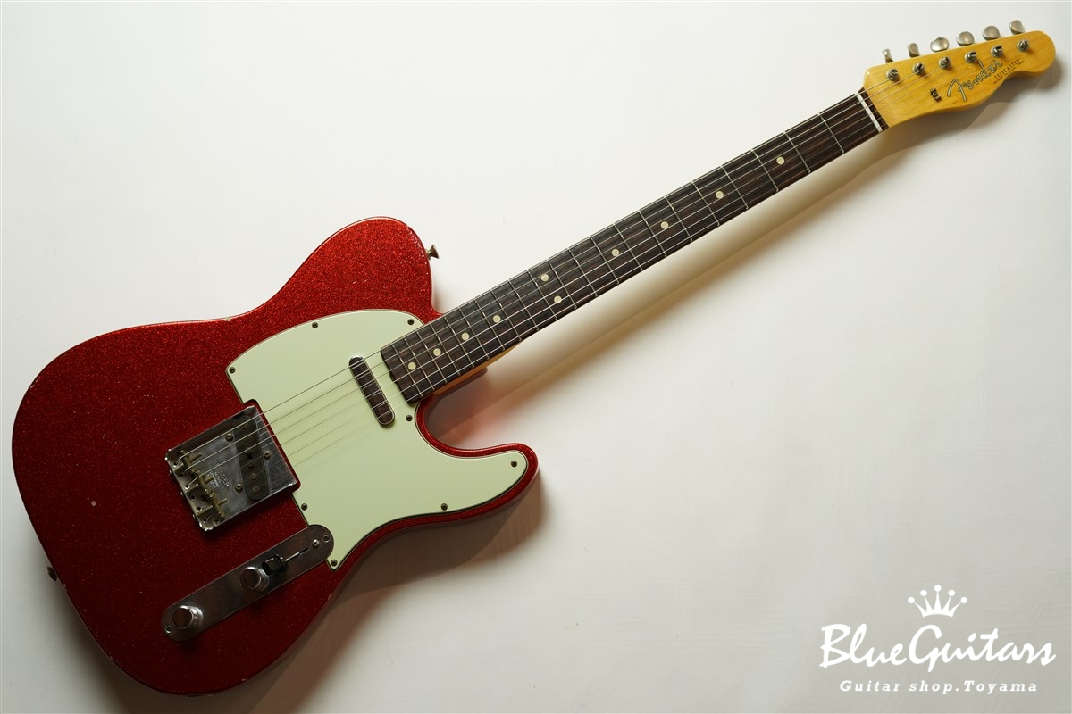 Fender Custom Shop 1963 Telecaster Journeyman Relic - Red Sparkle