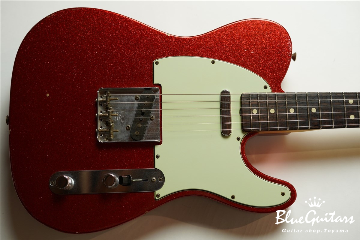 Fender Custom Shop 1963 Telecaster Journeyman Relic - Red Sparkle