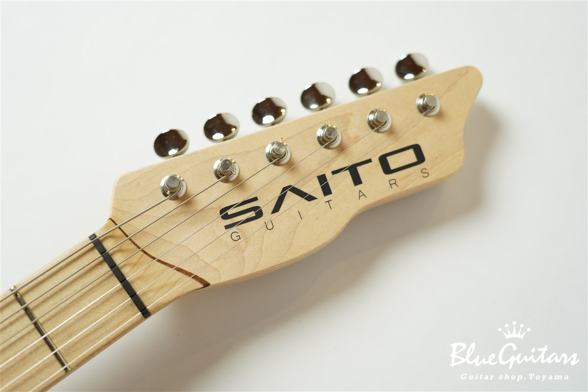 SAITO GUITARS S-622TLC Alder/M - Burnt | Blue Guitars Online Store