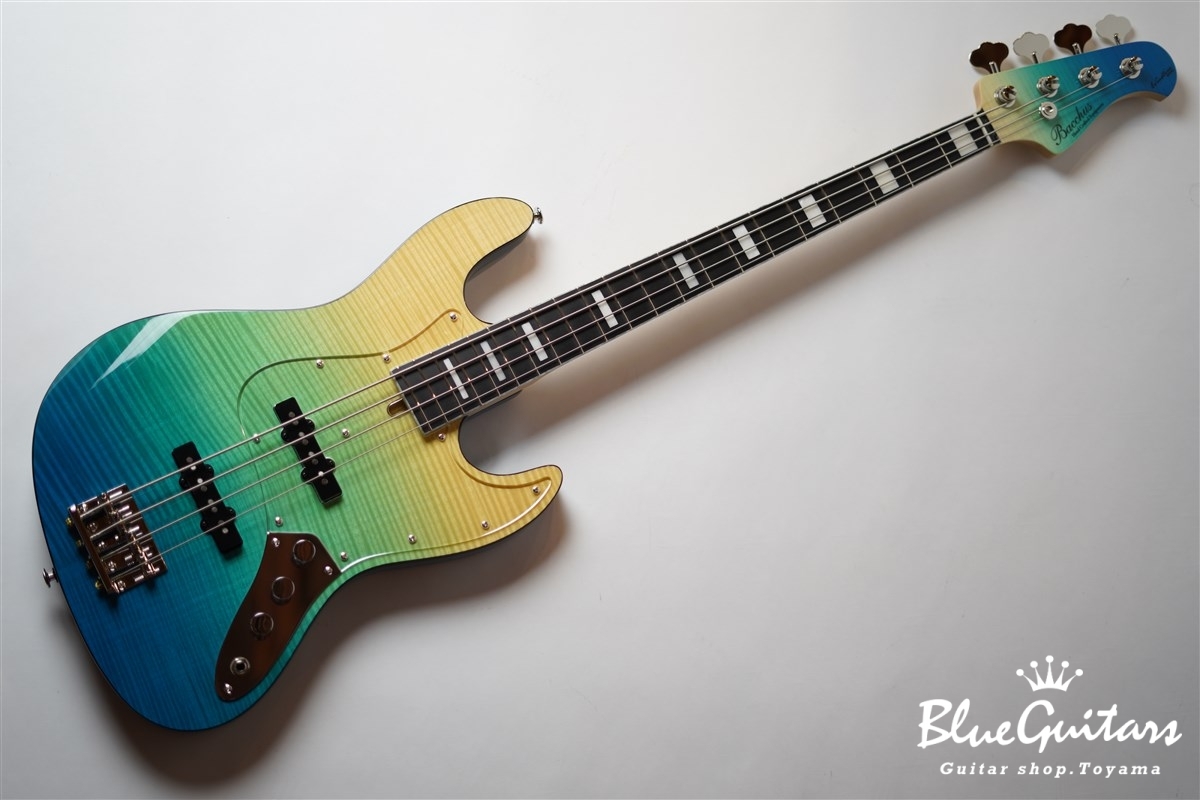 Bacchus WL4-FM CUSTOM III BLU-GRD - MH | Blue Guitars Online Store