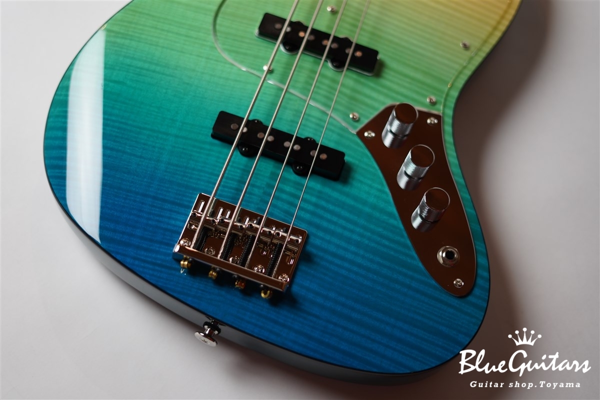 Bacchus WL4-FM CUSTOM III BLU-GRD - MH | Blue Guitars Online