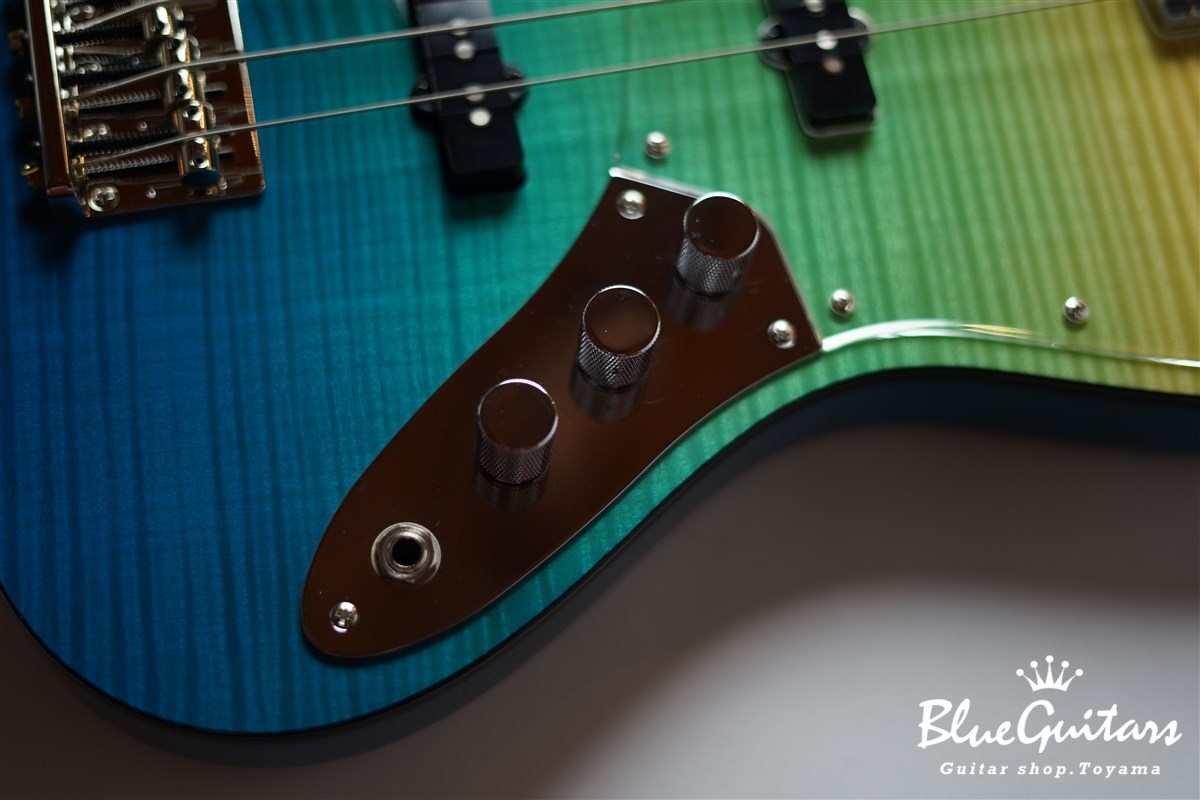 Bacchus WL4-FM CUSTOM III BLU-GRD - MH | Blue Guitars Online Store