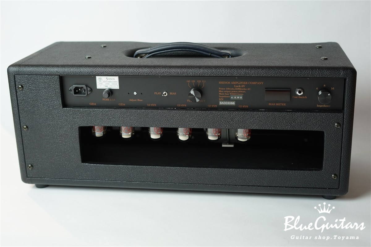 SHINOS Amplifier Luck 6V HEAD w/ Boost Control | Blue Guitars 