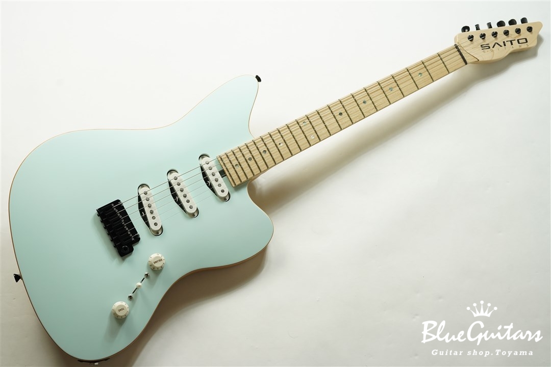 SAITO GUITARS S-622JMC3S - Sonic Blue | Blue Guitars Online Store 
