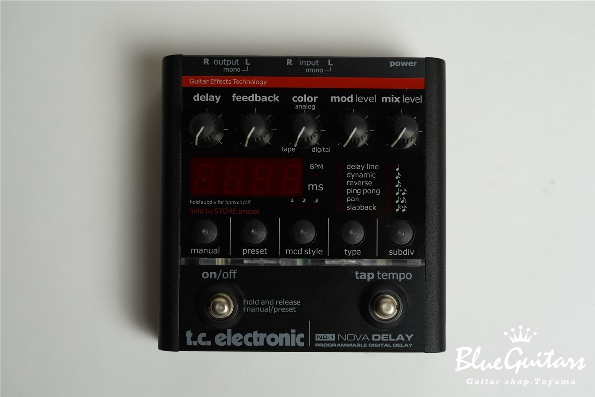 tc electronic ND-1 Nova Delay | Blue Guitars Online Store