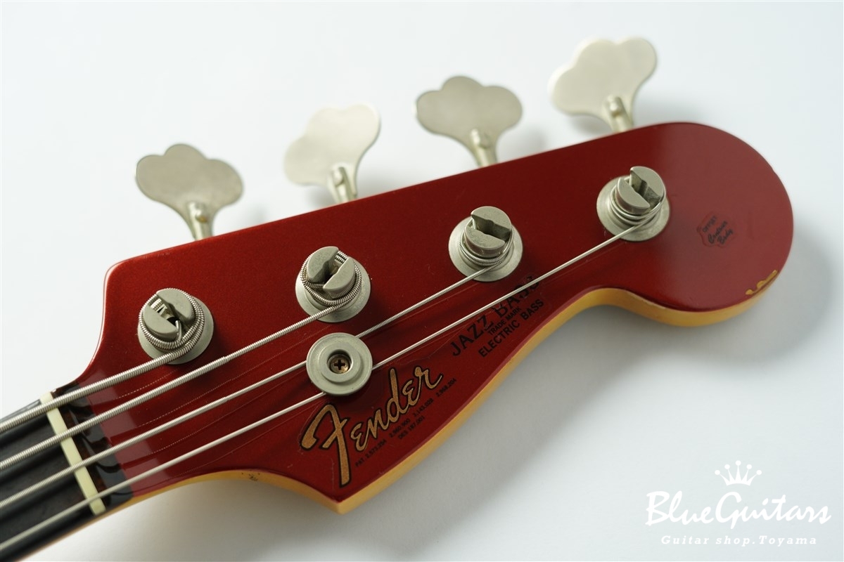 Fender Custom Shop 1962 Jazz Bass - Candy Apple Red / Matching 