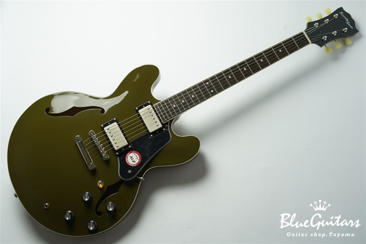 ギター seventy seven EXRUBATO-STD Olive Green Seventy Seven Guitars EXRUBATO-STD-JT - Olive Green | Blue