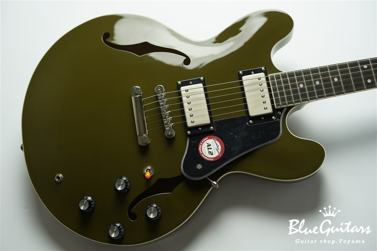 ギター seventy seven EXRUBATO-STD Olive Green Seventy Seven Guitars EXRUBATO-STD-JT - Olive Green | Blue