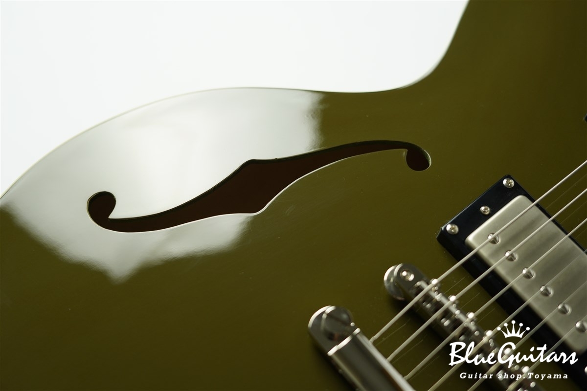 Seventy Seven Guitars EXRUBATO-STD-JT - Olive Green | Blue