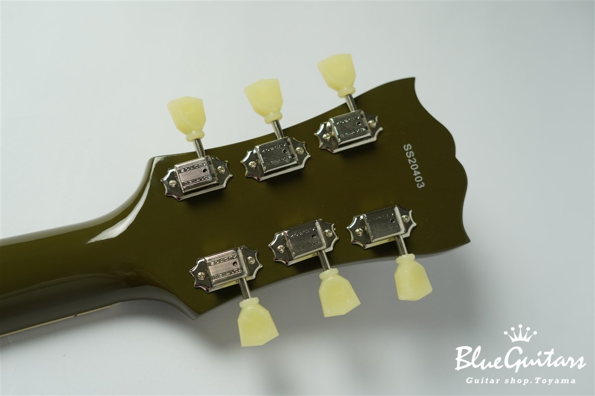 Seventy Seven Guitars EXRUBATO-STD-JT - Olive Green | Blue