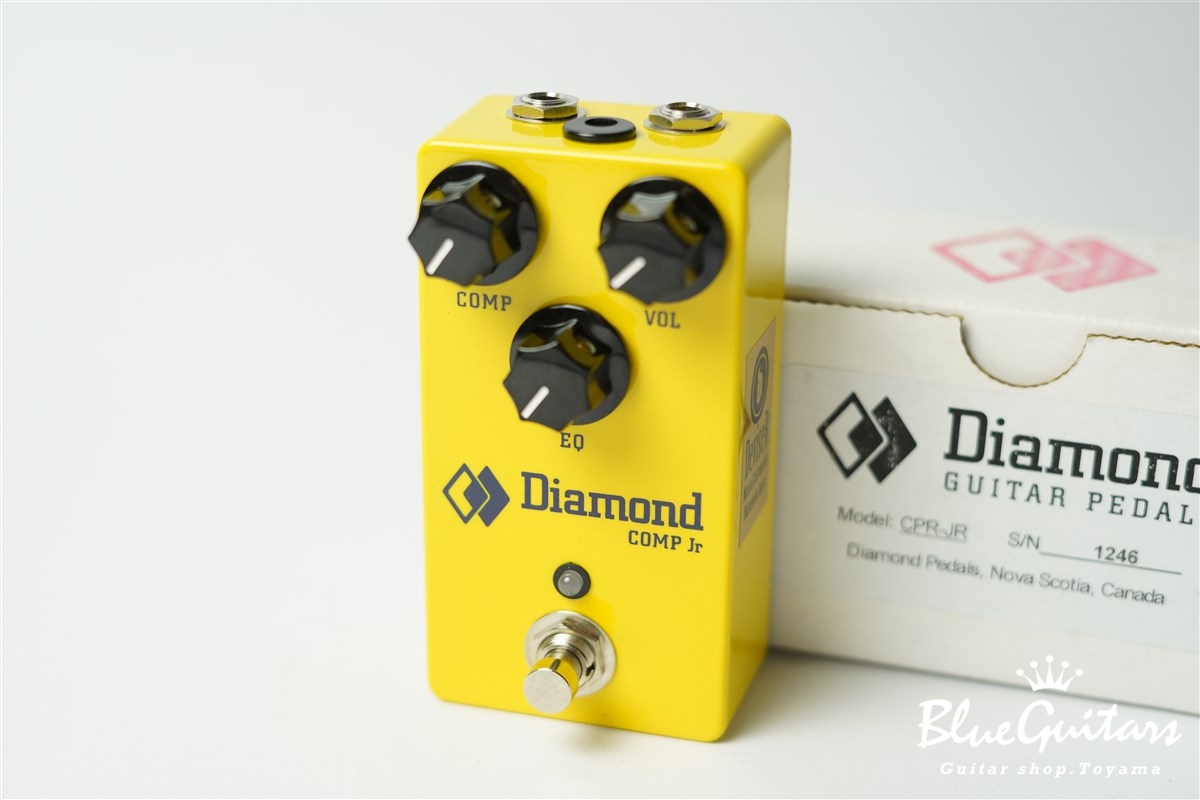 DIAMOND Guitar Pedals COMPRESSOR COMP-Jr | Blue Guitars Online Store