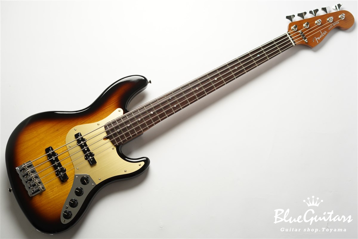 Fender Deluxe Jazz Bass V Kazuki Arai Edition - 2-Color Sunburst