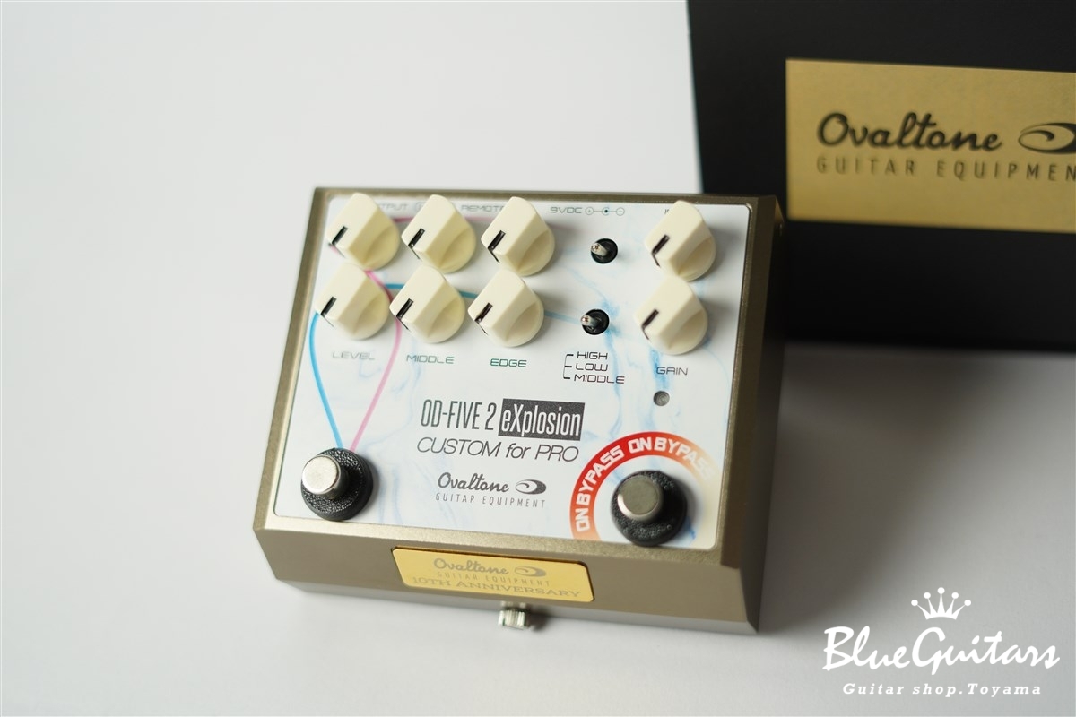 Ovaltone OD-FIVE 2 eXplosion CUSTOM for PRO | Blue Guitars Online Store