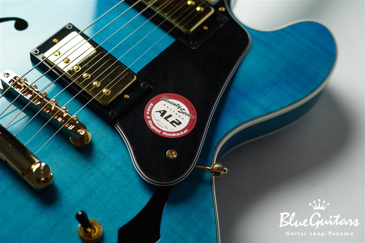 Seventy Seven Guitars EXRUBATO-CTM-JT - AMB | Blue Guitars Online