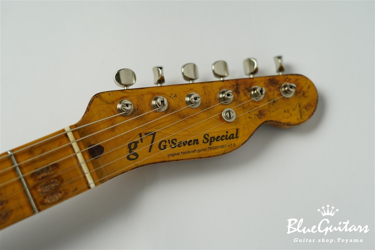 g'7 Special g7-TL/M Perfect Relic - 1952 Blonde | Blue Guitars