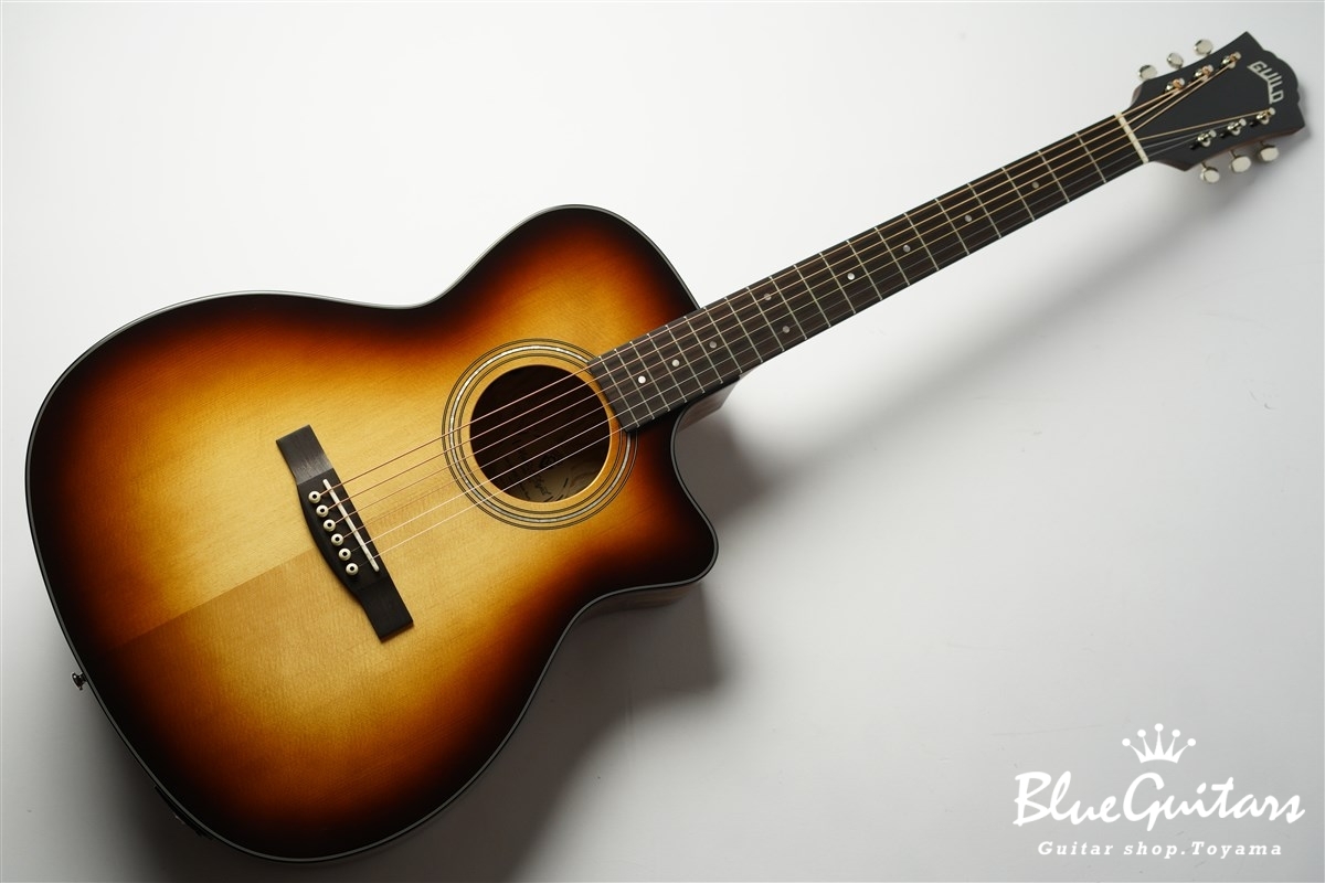 GUILD OM-260CE DELUXE BURL - Edge Burst | Blue Guitars Online Store