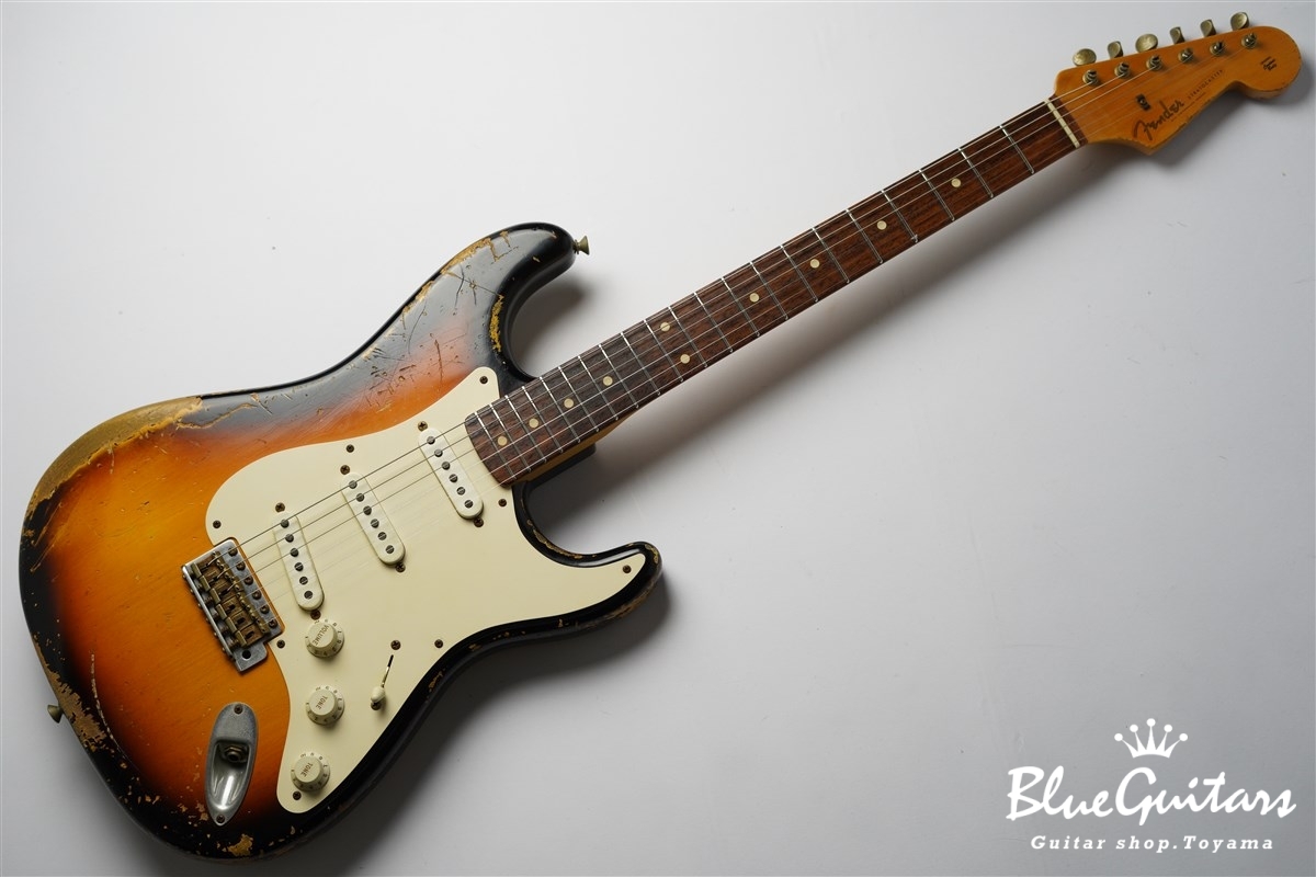 Fender Custom Shop 1959 Stratocaster Heavy Relic - 3Color Sunburst