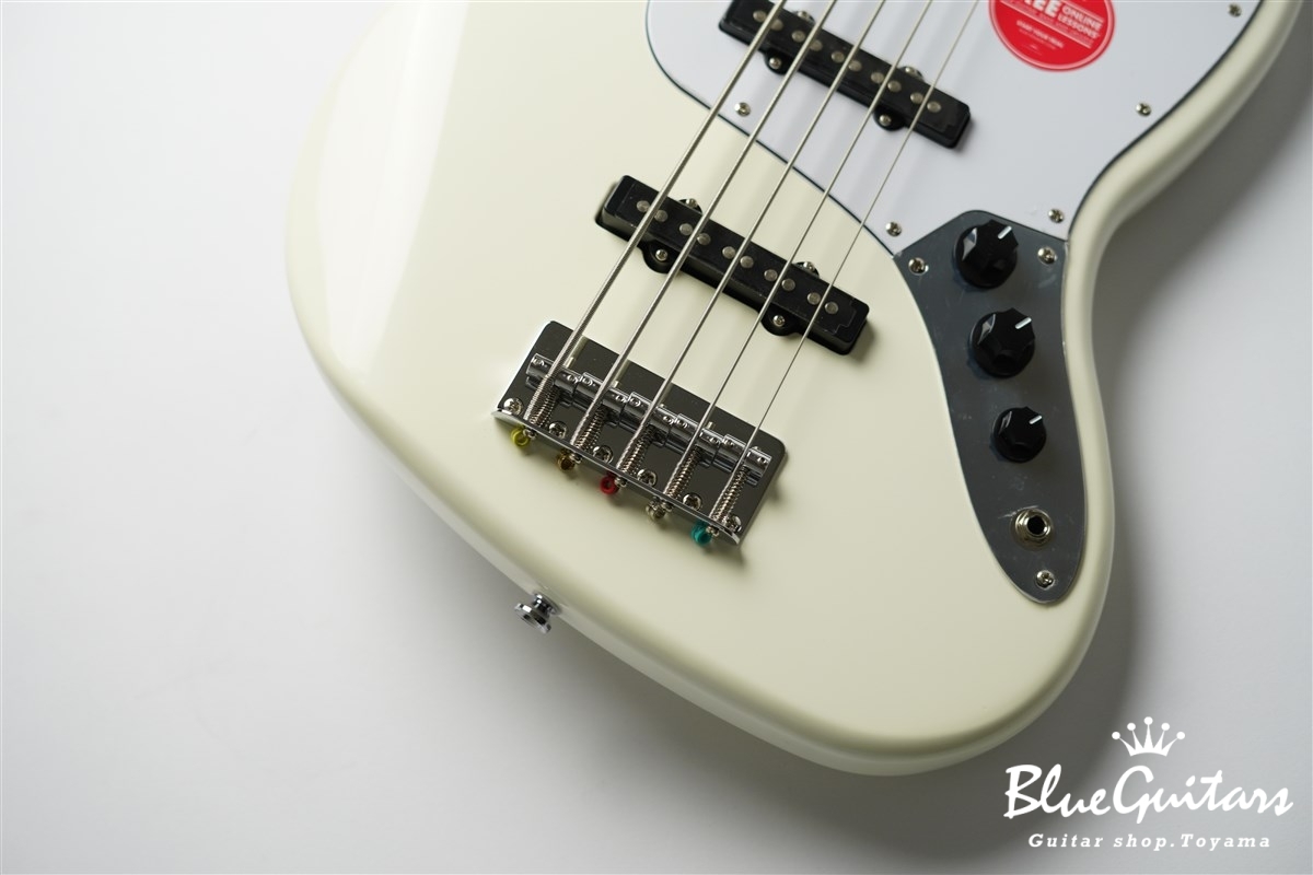 Squier by Fender Affinity Series Jazz Bass V - Olympic White