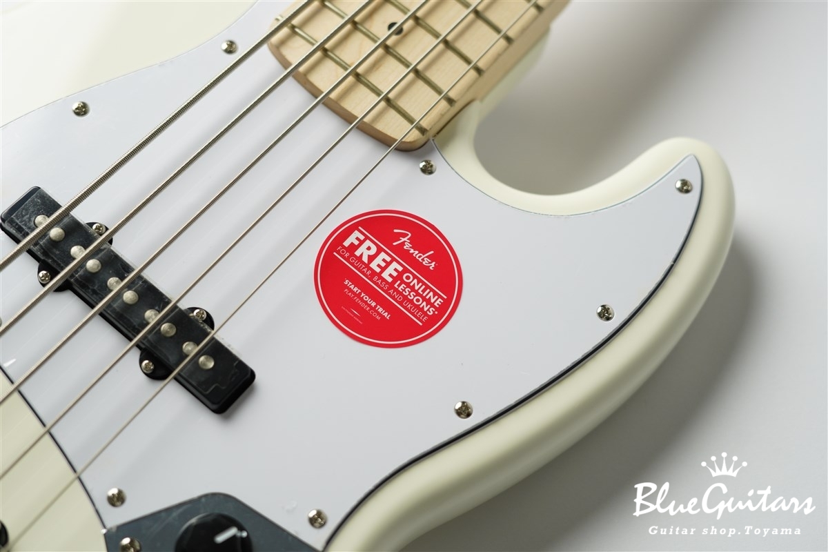 Squier by Fender Affinity Series Jazz Bass V - Olympic White
