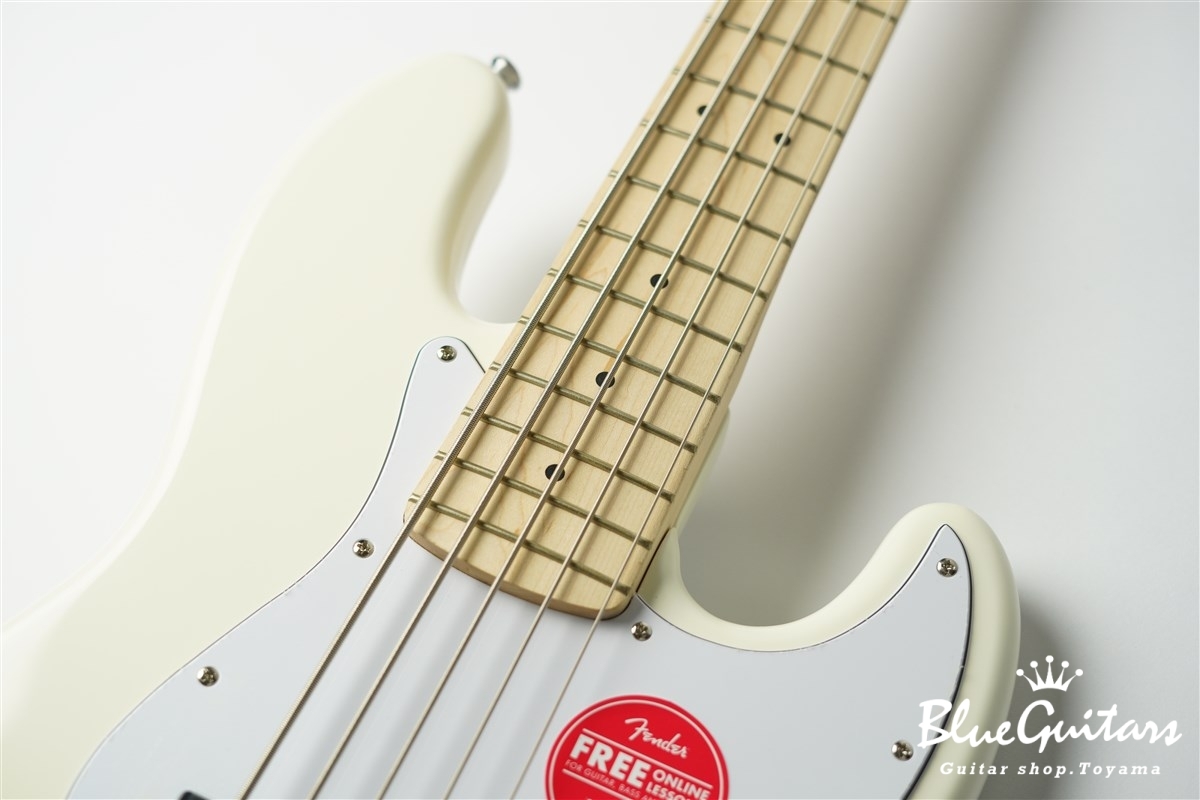 Squier（fender japan）エレキギター Squier by Fender Affinity Series Jazz Bass V - Olympic White