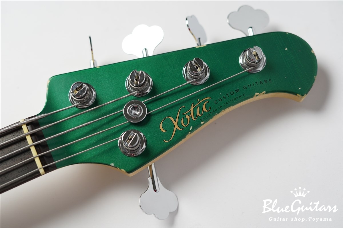 Xotic XJ-1T 5st Sherwood Green over 3TS (Lacquer) Heavy Aged 