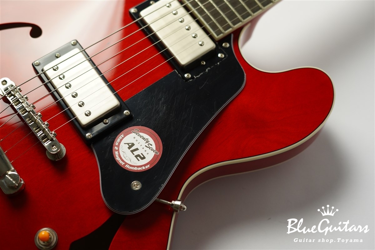 Seventy Seven Guitars EXRUBATO-STD-JT - Cherry Red | Blue Guitars
