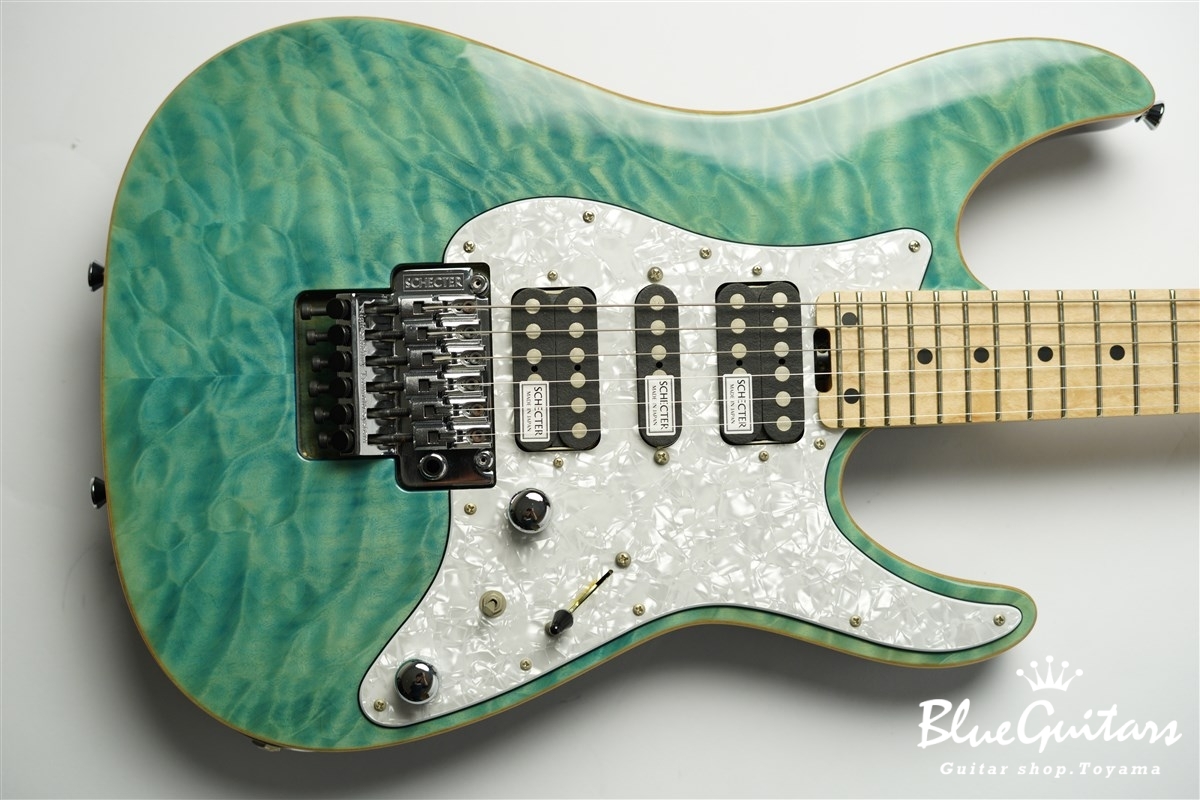 SCHECTER SD-2-24-AL - Aqua Blue | Blue Guitars Online Store