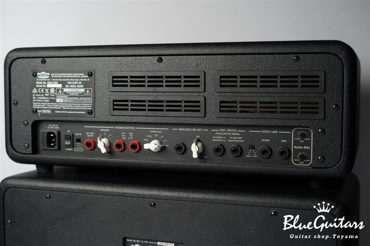 VOX MVX150H & BC112-150 | Blue Guitars Online Store