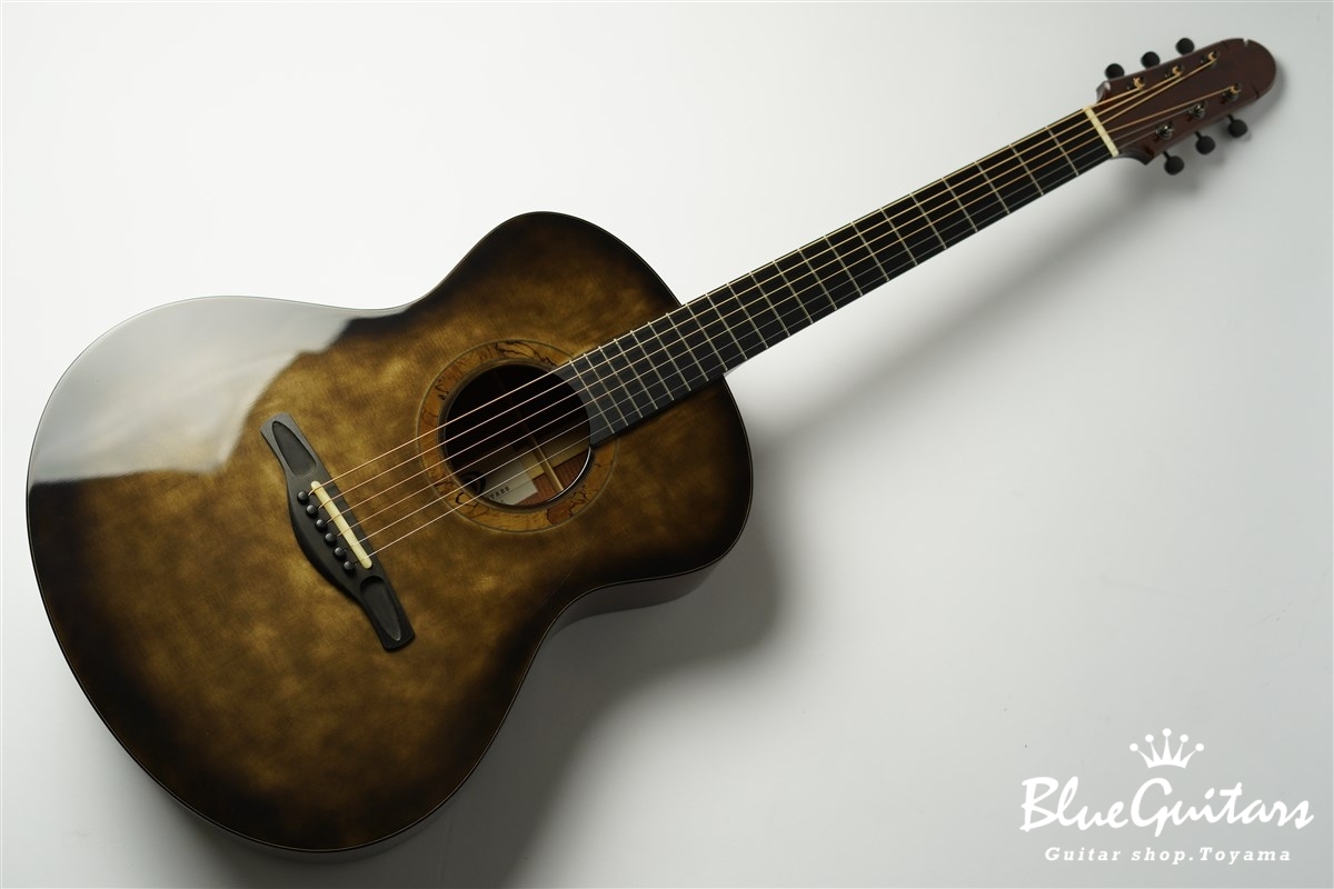 OM "Nadia" - Solid Engelmann Spruce/Solid Fiddleback Honduran Mahogany